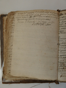 F. D'Urfé register, page 01