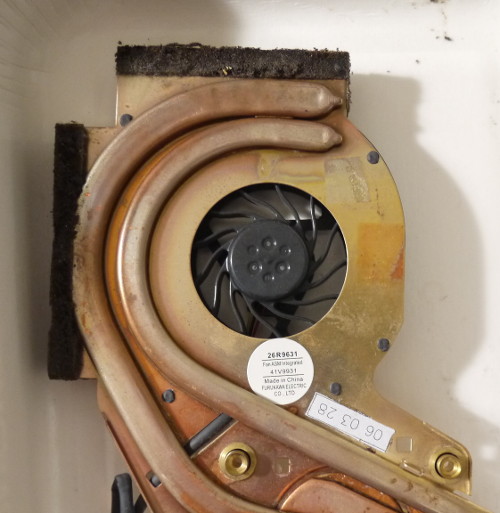 fan with a swirly blade